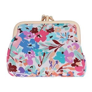 Julia Buxton Women's Vegan Leather Triple Frame Coin Purse Wallet